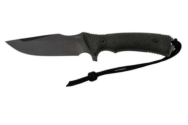 ANV Knives M311 SPELTER DLC Elmax Black Handle, Black Kydex Sheath, Survival Knife 3 ANV Knives M311 SPELTER DLC Elmax Black Handle, Black Kydex Sheath, Survival Knife