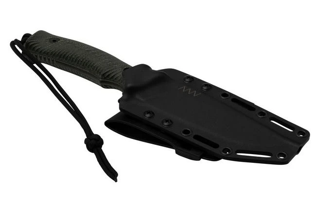 ANV Knives M311 SPELTER DLC Elmax Black Handle, Black Kydex Sheath, Survival Knife 8 ANV Knives M311 SPELTER DLC Elmax Black Handle, Black Kydex Sheath, Survival Knife - Image 6