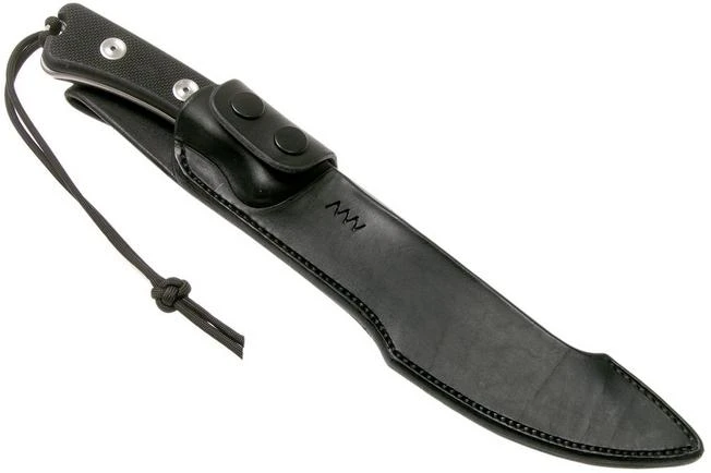 ANV P500 Sleipner, P500-006, Black Leather Sheath, Survival Knife 8 ANV P500 Sleipner, P500-006, Black Leather Sheath, Survival Knife - Image 6