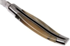 Laguiole En Aubrac Pocket Knife 7 Cm Horn, L0207PCI-SSI1 -Knives Discount Store AUL0207PCI SSI1 05 laguiole en aubrac aul0207pci ssi1 05