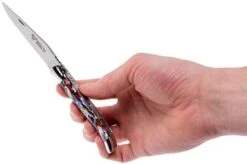 Laguiole En Aubrac 10 Cm Pocket Knife Harlequin Acrylic, L0210ARLI-FSI1 -Knives Discount Store AUL0210ARLI FSI1 08 laguiole en aubrac aul0210arli fsi1 08