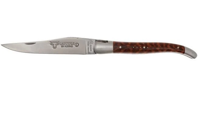 Laguiole En Aubrac HP 12cm Snake Wood Hand-filed L0212AMH-FSI1 3 Laguiole En Aubrac HP 12cm Snake Wood Hand-filed L0212AMH-FSI1