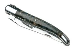 Laguiole En Aubrac Blue Poplar Burl L0212LBPIFSJ1 Poplar Wood, Polished, Laguiole Pocket Knife, 12 Cm -Knives Discount Store AUL0212LBPIFSJ1 04 laguioleaubrac