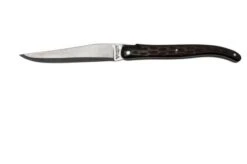 Laguiole En Aubrac 0512BULI-FQI1 Buffalo Horn Japanese Damascus, Pocket Knife