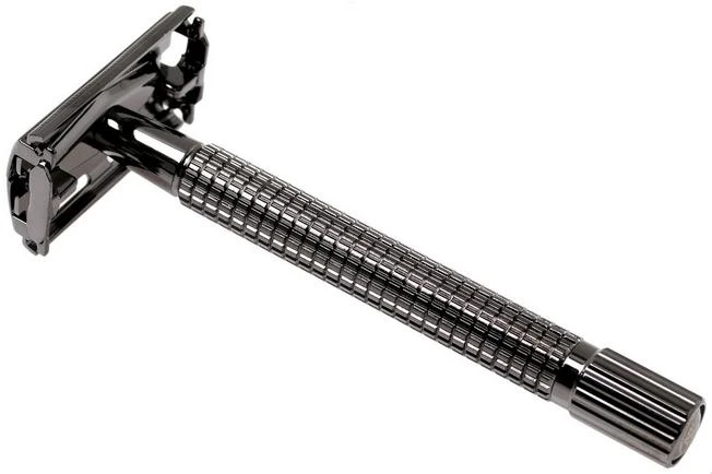 Böker Safety Razor Butterfly L Gunmetal Grey 04BO218 4 Böker Safety Razor Butterfly L Gunmetal Grey 04BO218 - Image 2