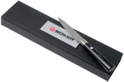 Böker Damast Black Peeling Knife 9.8 Cm -Knives Discount Store BO130410DAM 07 boker damast