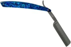 Böker Manufaktur Damascus Paua 140525DAM Straight Razor 10 Böker Manufaktur Damascus Paua 140525DAM Straight Razor -Knives Discount Store BO140525DAM 02 boker