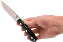 Bark River Fox River CPM 3V, Black Canvas Micarta, No Loop 15 Bark River Fox River CPM 3V, Black Canvas Micarta, No Loop -Knives Discount Store BRK01 123BRKC LR 06 bark river brk01 123brkc lr 06