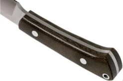 Bark River Highland Special A2, Green Canvas Micarta Outdoor Knife -Knives Discount Store BRK01 131GNC 04 bark river
