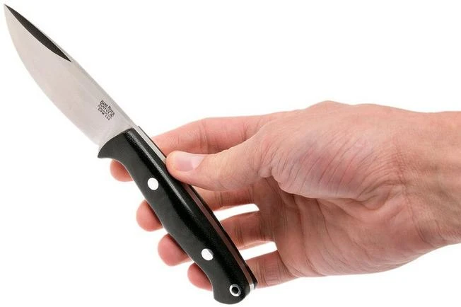 Bark River North Country EDC CPM 154, Black Canvas Micarta 8 Bark River North Country EDC CPM 154, Black Canvas Micarta - Image 6