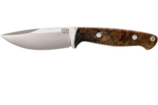 Bark River North Country EDC CPM 154, Gold & Black Elder Burl 3 Bark River North Country EDC CPM 154, Gold & Black Elder Burl