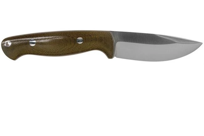 Bark River North Country EDC CPM 154, Green Canvas Micarta 4 Bark River North Country EDC CPM 154, Green Canvas Micarta - Image 2