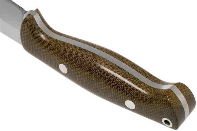 Bark River North Country EDC CPM 154, Green Canvas Micarta 6 Bark River North Country EDC CPM 154, Green Canvas Micarta - Image 4