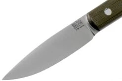 Bark River Bird & Trout CPM S45VN, Green Canvas Micarta -Knives Discount Store BRK04 171GCM 03 bark river knives