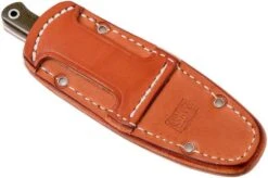 Bark River Mini Bushcrafter CPM 3V, Green Canvas Micarta, Red Liner -Knives Discount Store BRK06 022GNC RL 08 bark river brk06 022gnc rl 08