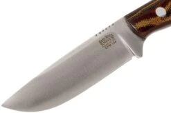 Bark River Bravo Necker II CPM 154CM, Burgundy Snakeskin Micarta -Knives Discount Store BRK07 002SBC 03 bark river brk07 002sbc 12