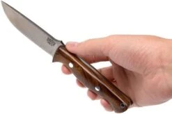 Bark River Gunny CPM 3V, Desert Ironwood, Brown Sheath -Knives Discount Store BRK07 025DIW 06 bark river brk07 025diw 06