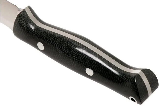 Bark River Gunny A2, Black Canvas Micarta Outdoor Knife 6 Bark River Gunny A2, Black Canvas Micarta Outdoor Knife - Image 4