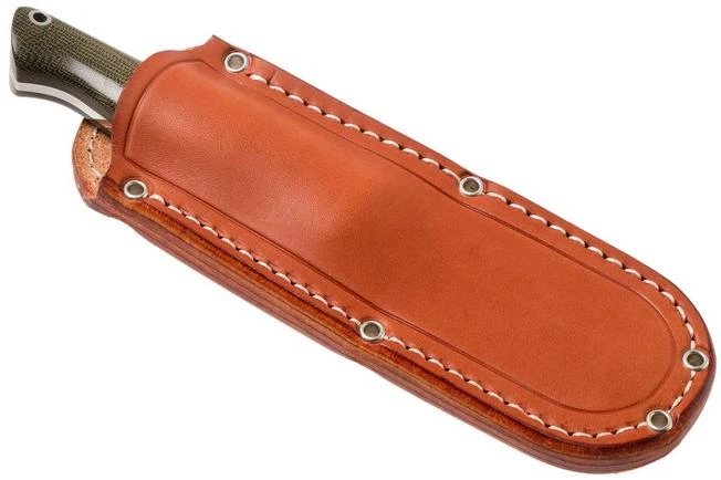 Bark River Gunny A2, Green Canvas Micarta Outdoor Knife 8 Bark River Gunny A2, Green Canvas Micarta Outdoor Knife - Image 6