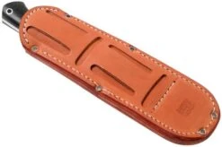 Bark River Bravo 1 LT CPM 3V Rampless, Black Canvas Micarta, Brown Sheath 15 Bark River Bravo 1 LT CPM 3V Rampless, Black Canvas Micarta, Brown Sheath -Knives Discount Store BRK07 126BRKC RS 07 bark river knives v202107