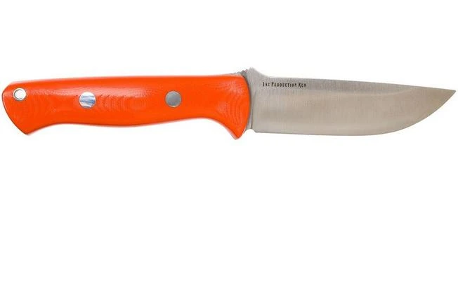 Bark River Bravo 1 LT CPM 3V, Blaze Orange G10, Black Liners, Black Sheath 4 Bark River Bravo 1 LT CPM 3V, Blaze Orange G10, Black Liners, Black Sheath - Image 2