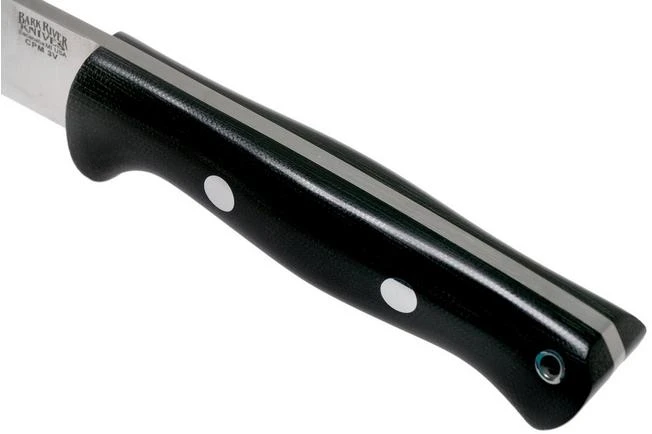 Bark River Bravo 1.2 LT CPM 3V Rampless, Black Canvas Micarta Outdoor Knife 7 Bark River Bravo 1.2 LT CPM 3V Rampless, Black Canvas Micarta Outdoor Knife - Image 5