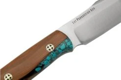 Bark River Ultra Lite Field Knife CPM 3V Gunmetal Texas Fence Post Mosaic Pins, Bushcraft Knife 12 Bark River Ultra Lite Field Knife CPM 3V Gunmetal Texas Fence Post Mosaic Pins, Bushcraft Knife -Knives Discount Store BRK14 121GTFPMP 05 barkriver