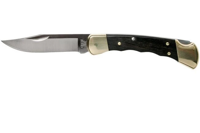 Buck 110 Folding Hunter, With Finger Grooves 3 Buck 110 Folding Hunter, With Finger Grooves
