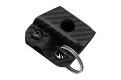 Clip And Carry Kydex Keychain Sheath Gerber Dime, Leatherman Squirt, Carbon Fiber Black GDIME-CF-BLK Keychain Holster -Knives Discount Store CAGDIME CF BLK 02 clipandcarry