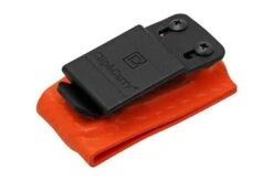 Clip And Carry Kydex Sheath Leatherman Skeletool, Carbon Fiber Orange LSKEL-CF-ORNG Belt Holster -Knives Discount Store CALSKEL CF ORNG 03 clipandcarry