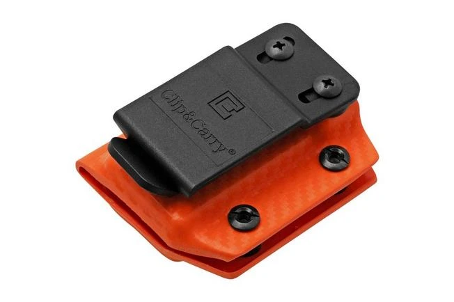 Clip And Carry Kydex Sheath SOG Powerlock, Carbon Fiber Orange SPWRLK-CF-ORNG Belt Holster 5 Clip And Carry Kydex Sheath SOG Powerlock, Carbon Fiber Orange SPWRLK-CF-ORNG Belt Holster - Image 3