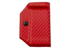 Clip And Carry Kydex Sheath Victorinox Spirit, Carbon Fiber Red VSPIRIT-CF-RED Belt Holster