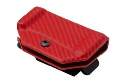 Clip And Carry Kydex Sheath Victorinox Spirit, Carbon Fiber Red VSPIRIT-CF-RED Belt Holster -Knives Discount Store CAVSPIRIT CF RED 03 clipandcarry