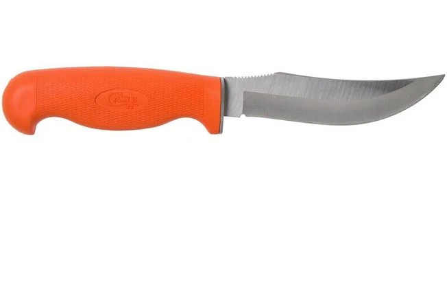 Case Utility Skinner, Orange Hunters, Textured Synthetic, 18502, LT223-5 SS Fixed Knife 4 Case Utility Skinner, Orange Hunters, Textured Synthetic, 18502, LT223-5 SS Fixed Knife - Image 2