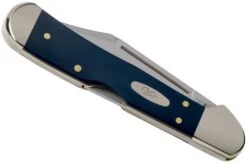 Case Mini Copperlock Navy Blue Synthetic, 23616, 41749L SS Pocket Knife 11 Case Mini Copperlock Navy Blue Synthetic, 23616, 41749L SS Pocket Knife -Knives Discount Store CE23616 04 case