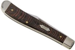Case Slimline Trapper Black Sycamore Wood, 25575, 71048 SS Pocket Knife -Knives Discount Store CE25575 04 case