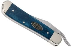 Case Russlock Mediterranean Blue Bone, Smooth, 52802, 61953L SS Pocket Knife 11 Case Russlock Mediterranean Blue Bone, Smooth, 52802, 61953L SS Pocket Knife -Knives Discount Store CE52802 04 case
