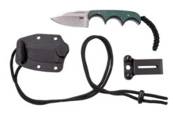 CRKT Minimalist Spear Point, Green Black, Neck Knife, Alan Folts Design 15 CRKT Minimalist Spear Point, Green Black, Neck Knife, Alan Folts Design -Knives Discount Store CK 2396 07 crkt