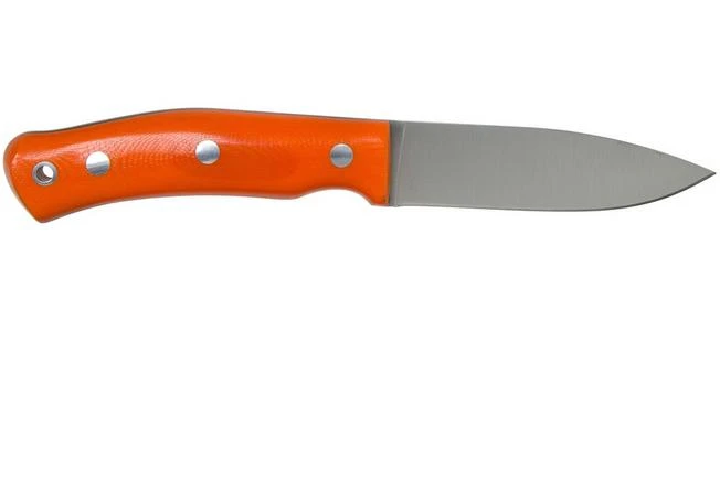 Casström No. 10 Swedish Forest Knife Orange G10, 14C28N Flat Grind 13130 4 Casström No. 10 Swedish Forest Knife Orange G10, 14C28N Flat Grind 13130 - Image 2