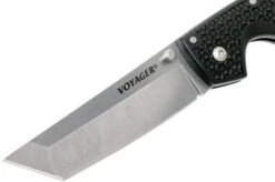 Cold Steel Voyager Large 29AT Plain Edge AUS10A, Tanto -Knives Discount Store CS29AT 03 cold steel