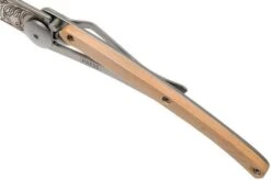 Deejo Tattoo 37g, Juniper Wood, Art Nouveau 1CB014 Pocket Knife -Knives Discount Store DJ1CB014 07 deejo