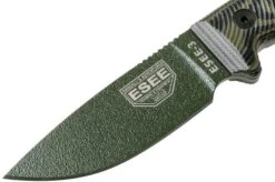 ESEE Model 3 OD Green Blade 3D OD Green-Black G10 Survival Knife 3PMOD-003 Black Sheath + Belt Clip -Knives Discount Store EE 3PMOD 003 03 esee knives