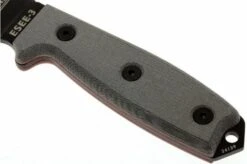 ESEE Model 3 Black Blade, Grey Handle 3P-KO Survival Knife Without Sheath 10 ESEE Model 3 Black Blade, Grey Handle 3P-KO Survival Knife Without Sheath -Knives Discount Store EE ESEE 3P KO 03 esee knives model 3 grijs ee esee 3p ko d3