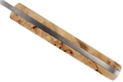 Brisa Necker 70 - Curly Birch - Leather Sheath - 9800 -Knives Discount Store ENZ 9800 04 enzo enz 9800 04