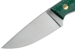 Brisa Bobtail 80 Green Micarta Handle, 12C27, Leather Sheath 9958 12 Brisa Bobtail 80 Green Micarta Handle, 12C27, Leather Sheath 9958 -Knives Discount Store ENZ 9958 03 enzo knives