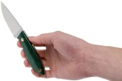 Brisa Bobtail 80 Green Micarta Handle, 12C27, Leather Sheath 9958 15 Brisa Bobtail 80 Green Micarta Handle, 12C27, Leather Sheath 9958 -Knives Discount Store ENZ 9958 06 enzo knives