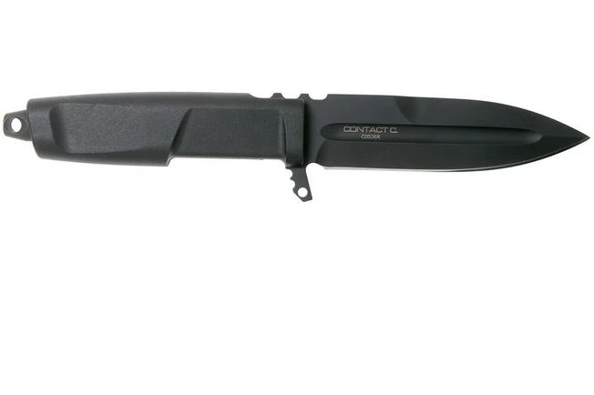 Extrema Ratio Contact C, Black Black 04.1000.0216/BLK Fixed Knife 4 Extrema Ratio Contact C, Black Black 04.1000.0216/BLK Fixed Knife - Image 2