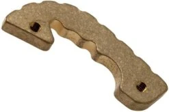 Flytanium Spyderco Shaman Backspacer, Brass