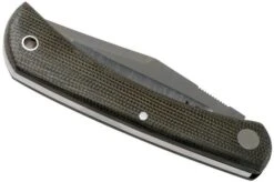 Fox Knives Libar FX-582 Green Canvas Micarta Slipjoint Pocket Knife 14 Fox Knives Libar FX-582 Green Canvas Micarta Slipjoint Pocket Knife -Knives Discount Store FOFX 582 04 fox knives