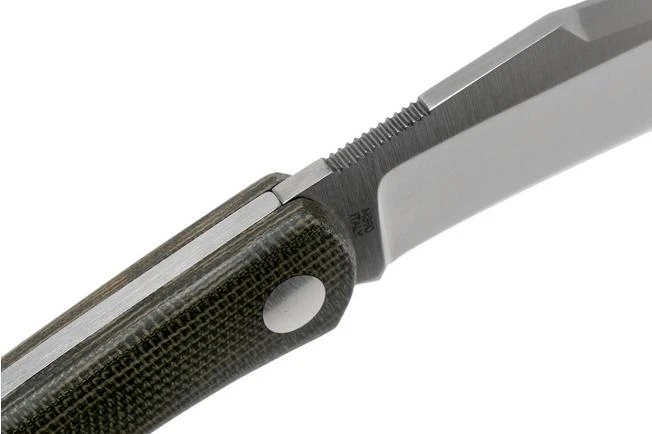 Fox Knives Libar FX-582 Green Canvas Micarta Slipjoint Pocket Knife 8 Fox Knives Libar FX-582 Green Canvas Micarta Slipjoint Pocket Knife - Image 6